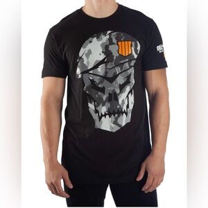 Call of Duty Black OPS 4 Skull Logo Tee Shirt